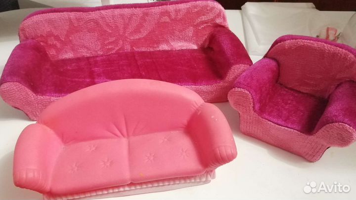 Кукла, много кукол, барби, пупсы, мебель для кукол