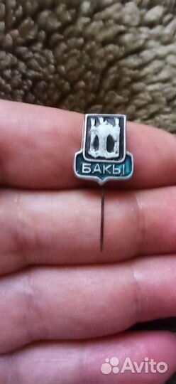 Значок Бакы раритет