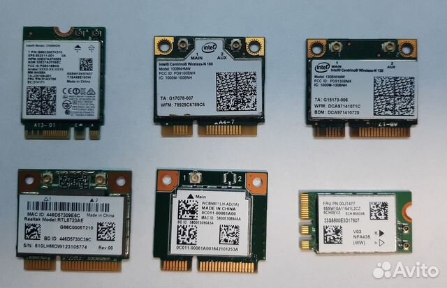 Wifi адаптер (вайфай модуль) mini pci-e