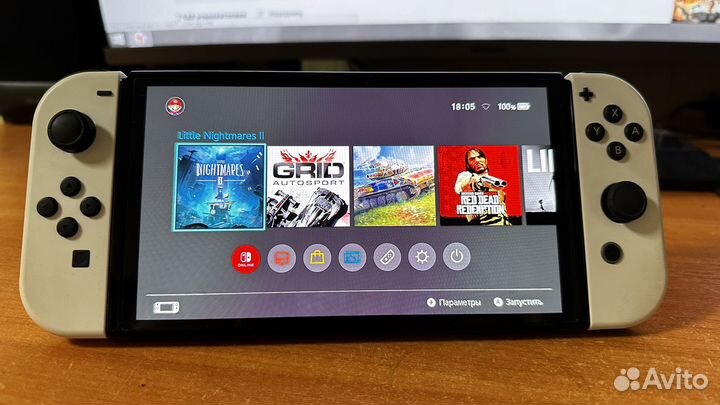 Nintendo switch oled с играми