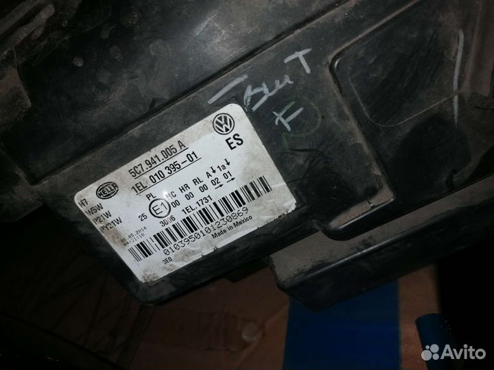 Фары на volkswagen jetta 6