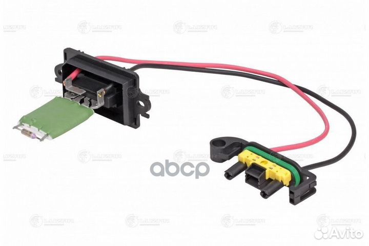 Резистор э/вент. отоп. renault megane II 02- LF