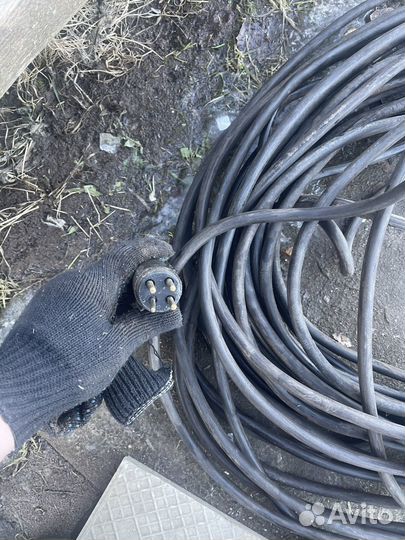 Кабель медный силовой бу