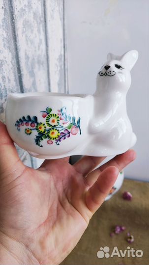 Пасхальный заяц солонка, пашотница