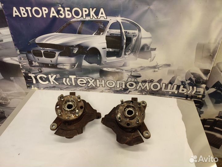 Кулак поворотный левый Шевроле Авео Т200