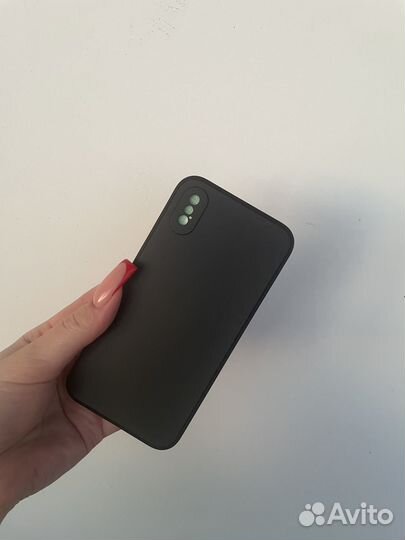 Чехол + защитное стекло на iPhone X