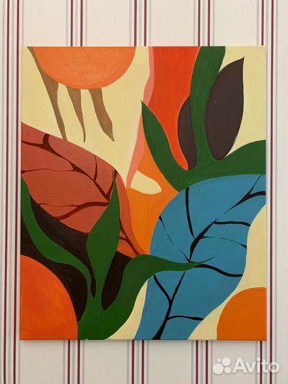 Интерьерная картина на холсте