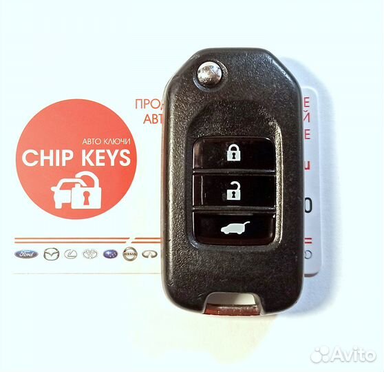 Ключ зажигания Honda CR-V / Crosstour, тип 