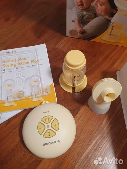 Молокоотсос medela swing flex электрический