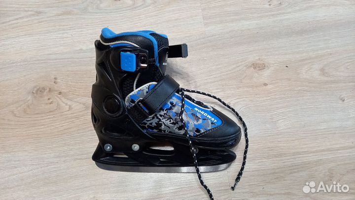 Коньки nordway детские раздвижные 27-30