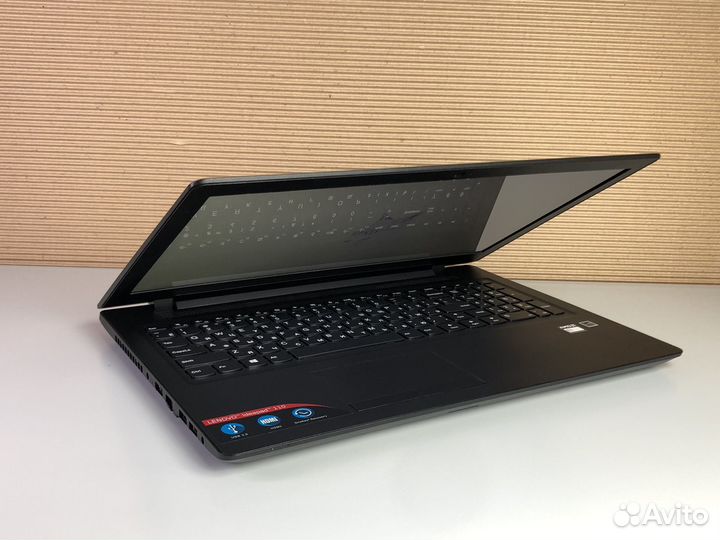 Тонкий Lenovo 110-15/4Гб/SSD/Батарея 6ч