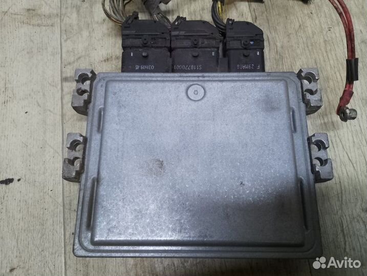Эбу,блок управления двигателем Renault Scenic K9K