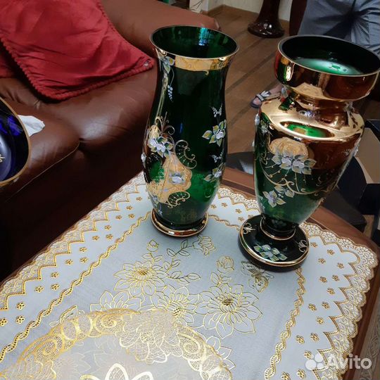 Ваза чехия богемия