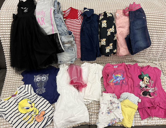 Пакет вещей для девочки 104