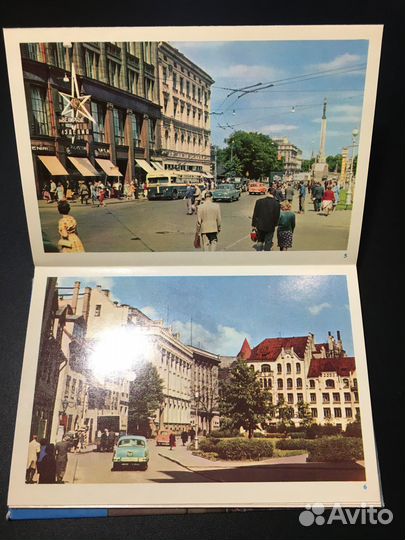 Рига, Латвия, фотоальбом путеводитель, 1966