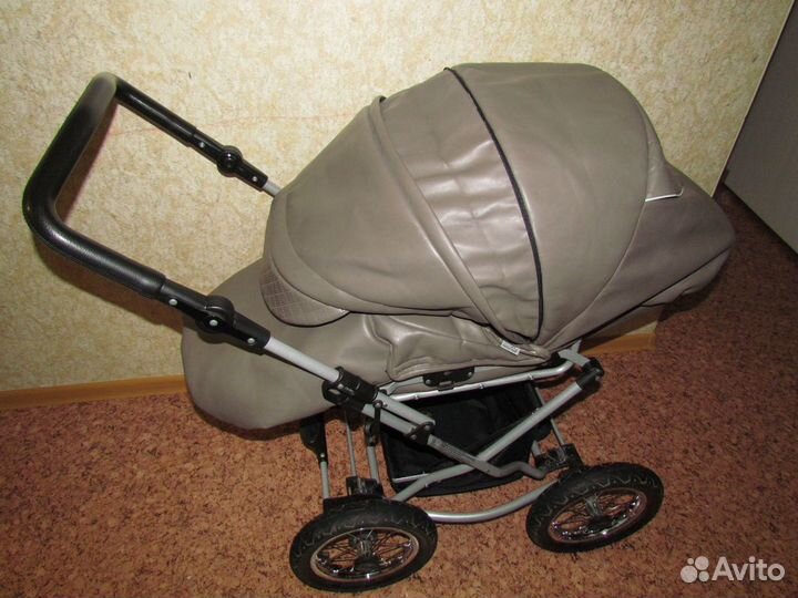 Коляска Jedo Memo Exclusive 3 в 1 (Эко-кожа)