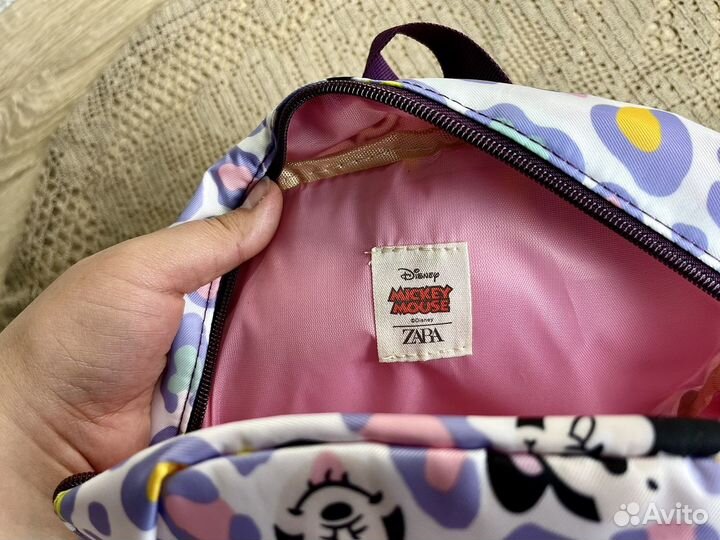Новый рюкзак Zara для девочки в детский сад