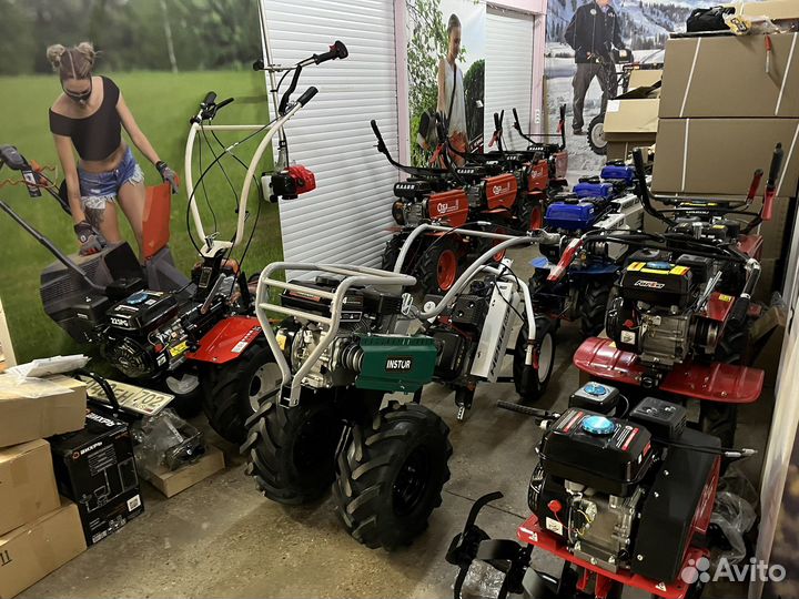 Мотоблок нева мб-23 - ZS (9 лс )(фрезы)