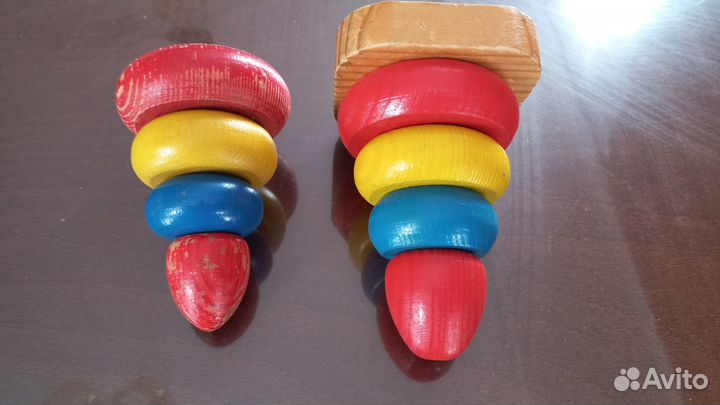 Деревянная пирамидка