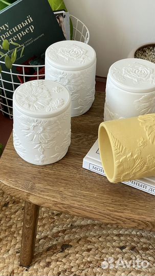 Силиконовая форма молд Стакан под свечу