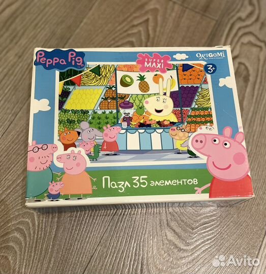 Пазлы свинка Пеппа