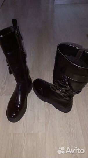 Демисезонные сапожки. Размер 37
