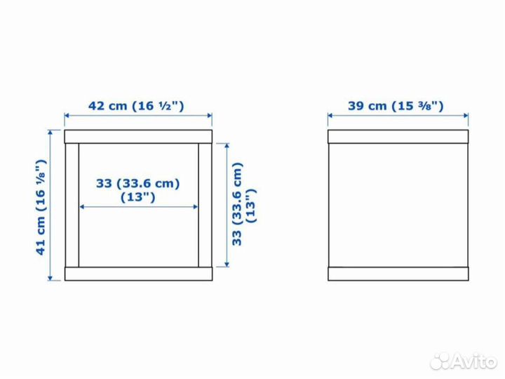 Тумба Икеа Каллакс и тумба Икеа Лакк