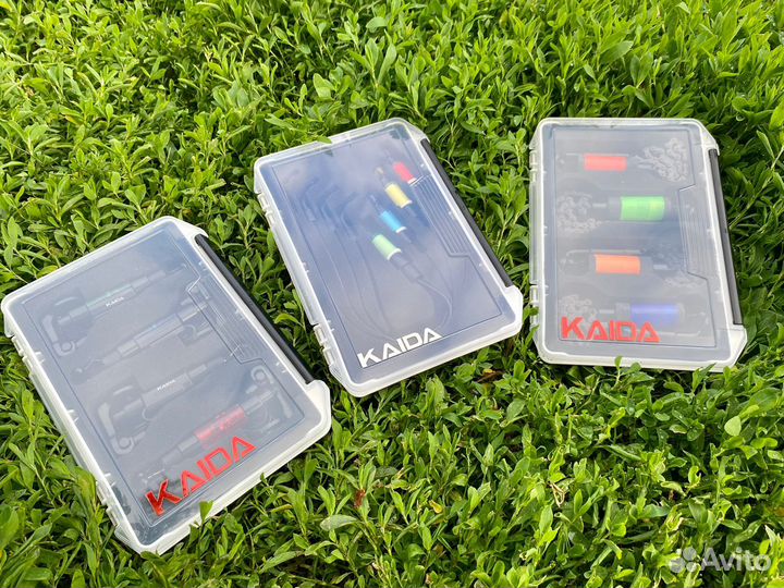 Комплект свингеров для рыбалки, сумка, леска