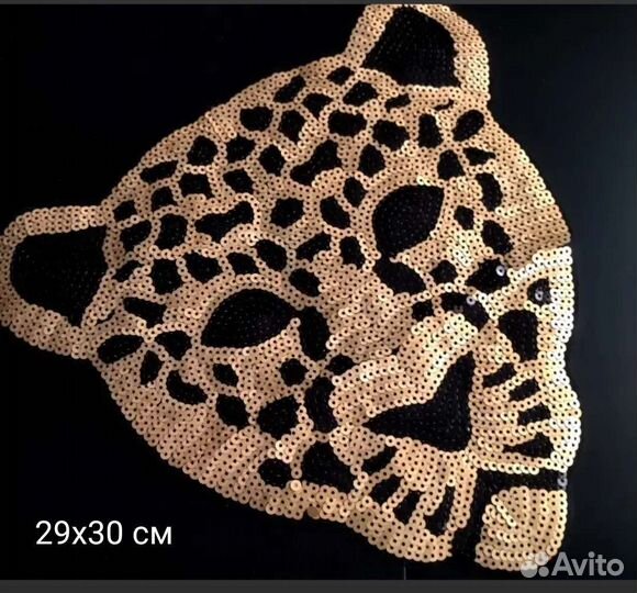 Вышивка бренд кот.лев.большие