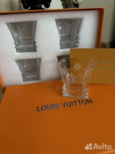 Стаканы бокалы для виски Louis Vuitton