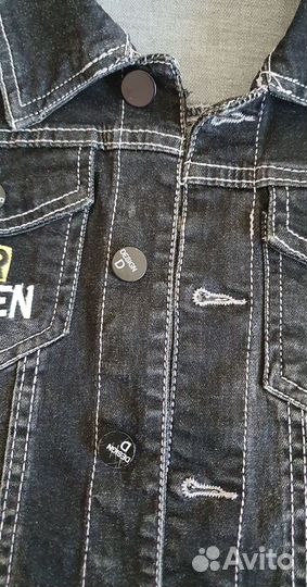 Куртка джинсовая для мальчика, р. 116-122