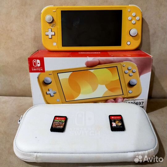 Портативная игровая приставка nintendo switch lite