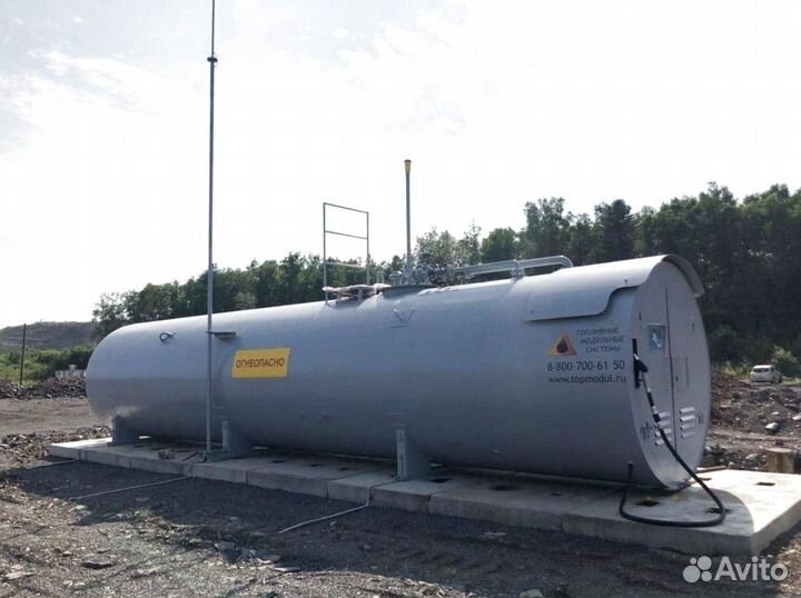 Контейнерная АЗС для нужд предприятия