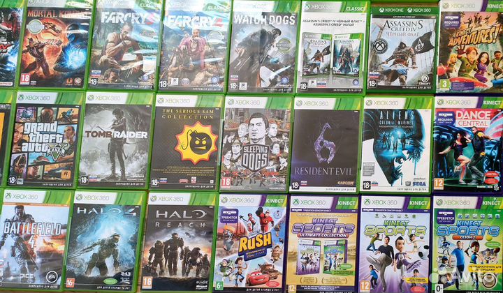 Игры на Xbox 360 Лицензионные и на Kinect