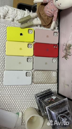 Чехлы силиконовые на iPhone 11
