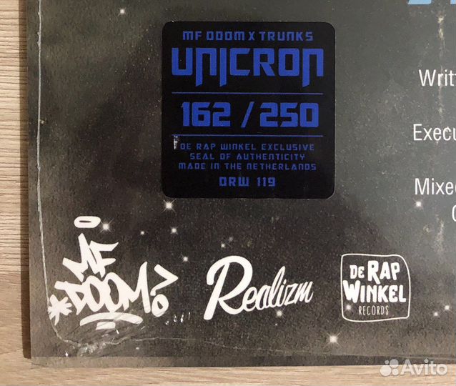 MF Doom x Trunks – Unicron (Colored/Num/Ltd/New)