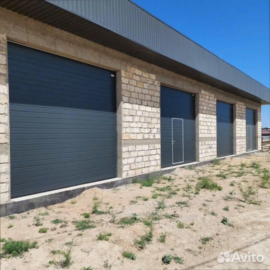 Широкие автоматические ворота под ключ