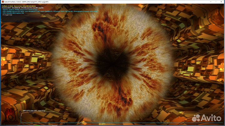 Видеокарта RTX 3070 msi ventus 3x oc