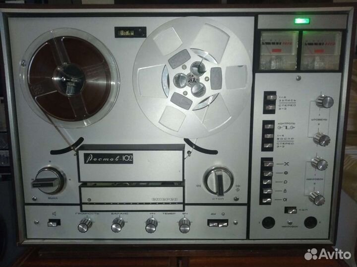 Магнитофон Ростов 102 коллекционный