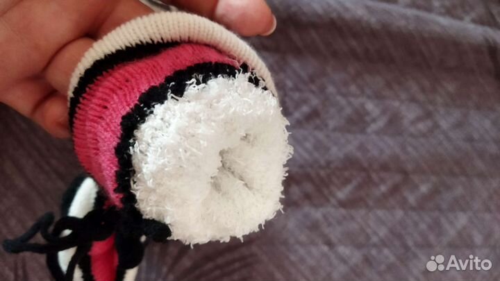 Варежки зимние детские новые на 1-2 года