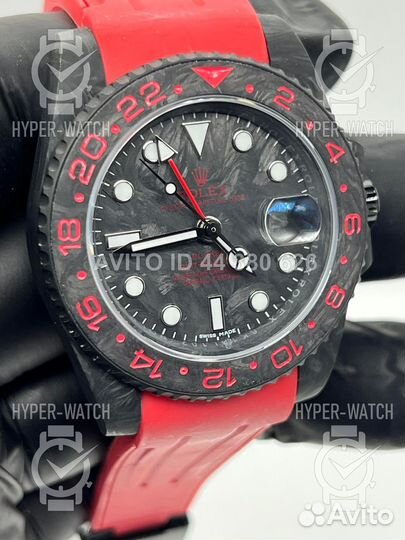 Часы Rolex GMT Master II 40mm Blaken Red