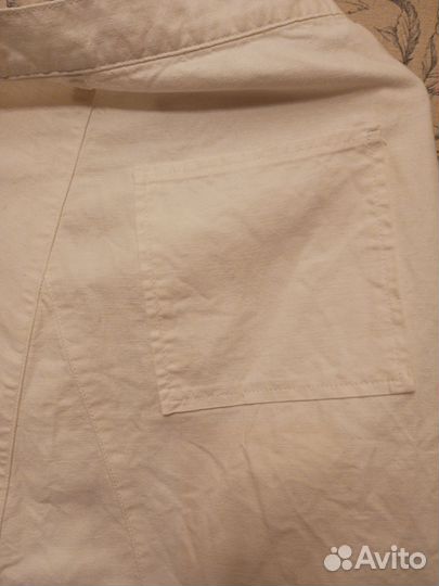 Юбка benetton лен италия