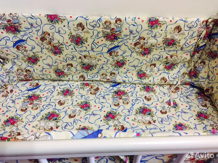 Матрас детский 120 60+бортики