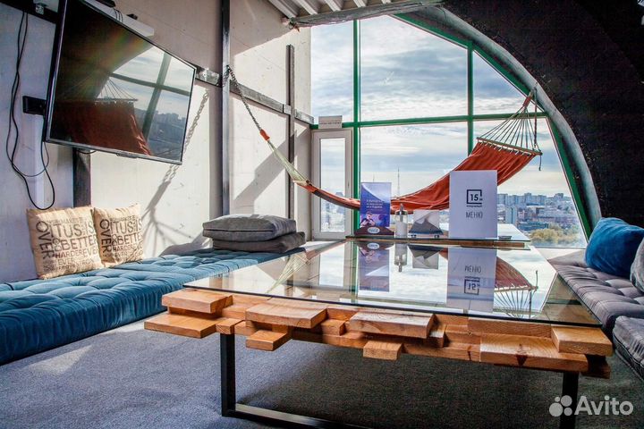 Аренда лофта с лучшим видом на город