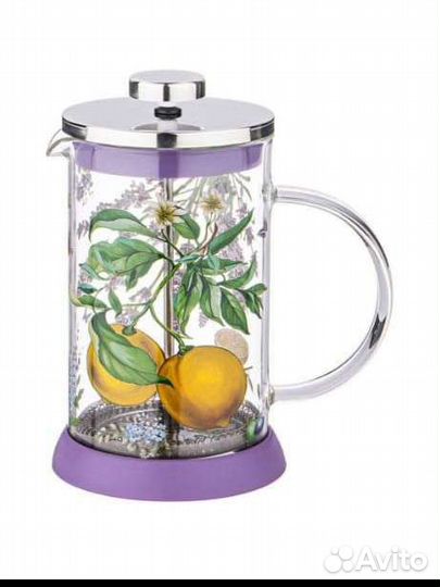Заварочный чайник стеклянный френч пресс