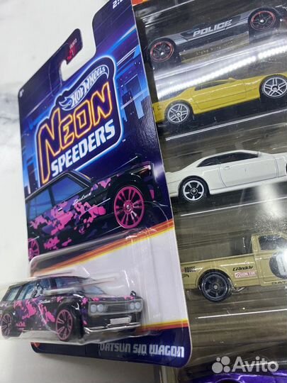 Hot Wheels datsun 510 и пятипак