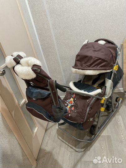 Коляска санки Nika