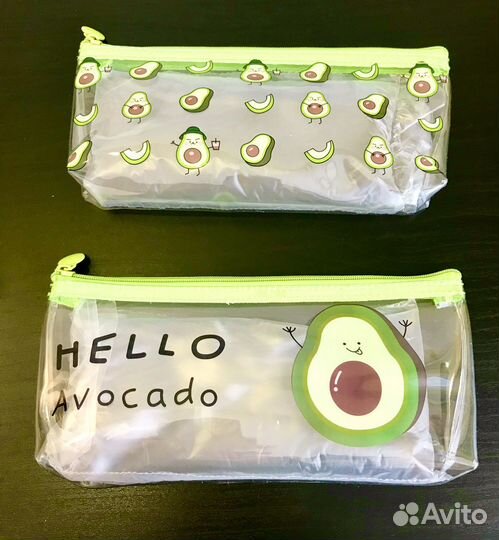 Пенал авокадо для карандашей