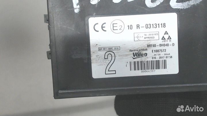 Блок управления центральным замком Peugeot 108, 20