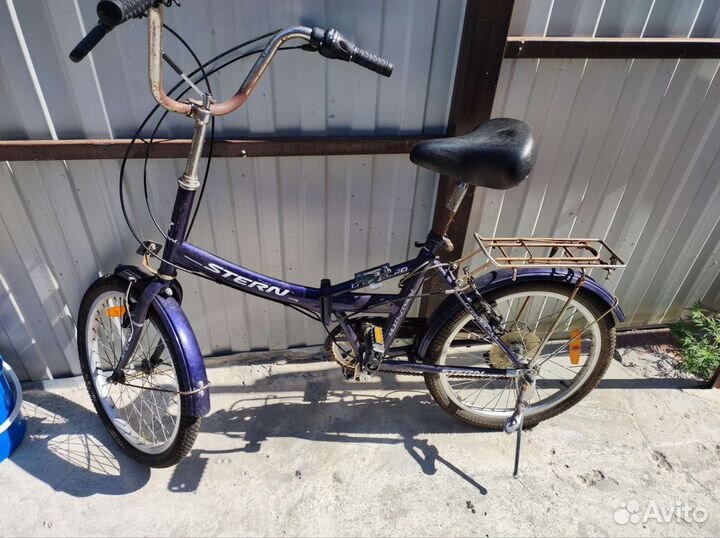 Велосипед 6 скоростей, с раскладной рамой